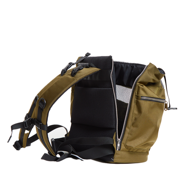Travel Pet Carrier "THE CABRIO" - Olive Green